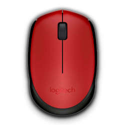 Logitech M171 Red Wireless Mouse