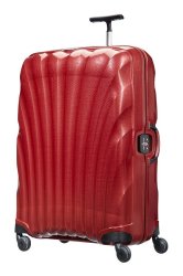 Samsonite Lite-locked 81CM Spinner + Luggage Glove Red
