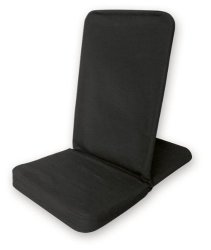 Backjack Folding Back Jack Meditation Chair Black