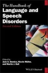 The Handbook Of Language And Speech Disorders Hardcover 2ND Edition