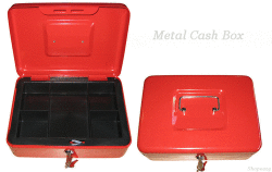 MINI Portable Money Saving Coin Drop Key Lock Box