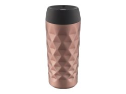Diamond Double Wall Stainless Steel Tumbler Rose Gold