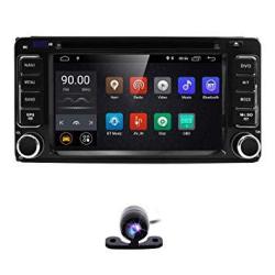 Hizpo 6.2 Inch 2 Din Car Navigation Android 8.1 Touch Screen DVD Player Am Fm Radio Fit F Or Toyota RAV4 Corolla Camry Tundra
