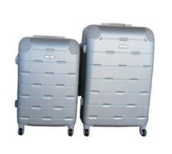 - 2 Piece Luggage Set - Silver