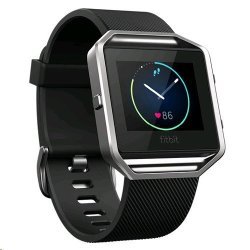 Fitbit Blaze Activity Tracker in Black & Silver