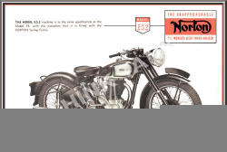 Norton Model Es2 1948 - Classic Metal Sign