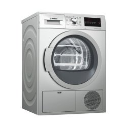 Bosch WTM8327SZA 8kg Condenser Tumble Dryer in Silver Inox