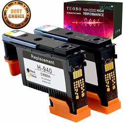 Tuobo 2 Pack HP940XL 940 Printhead For Hp Officejet Pro 8000 8500 Hp 940 Print Head C4900A C4901A For Hp Officejet Pro 8000 8500 8500A 8500A Plus 8500A