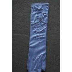 Satin Long Beaded Wedding Gloves Was R75 Now R30