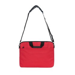 Eco 17" Laptop Shoulder Bag. Red.