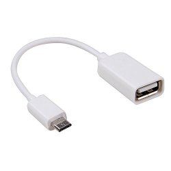 Bluelans Micro USB To USB Otg Host Adapter - Micro USB Male To USB A Female On-the-go Host Cable Adapter - Random Color