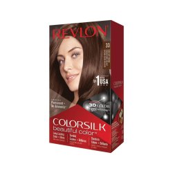 Revlon Colorsilk Permanent Hair Colour Kit - Dark Soft Brown
