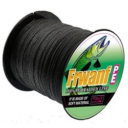 Deals on Frwanf Braided Fishing Line - Super Strong 8 Strands Multifilament  Fishing Wire Pe Fishingline 100M 80 Lb Test - Ultra Sensitive - Low Memory, Compare Prices & Shop Online