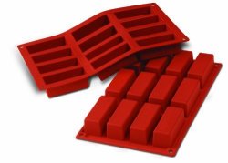 Silikomart SF026 C Silicone Classic Collection Mold Shapes Rectangle Cake