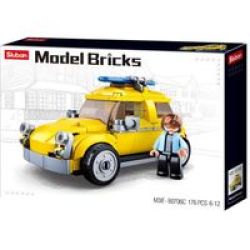 Model Bricks - Beetle Car 176 Pieces