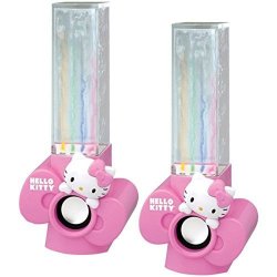 Hello Kitty KT4040 Usb-powered Water-dancing Speakers Consumer Electronics