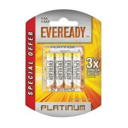 Eveready Batteries Platinum 4AA + 4AAA