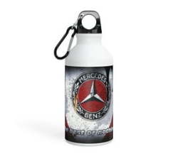 Red Mercedes Water Bottle - 600ML