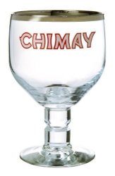 Chimay Belgian Ale Goblet chalice Beer Glasses 0.33L - Set Of 2