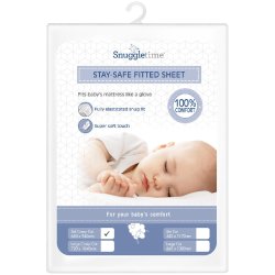 Stay Safe Fitted Sheet - Standard Camp Cot