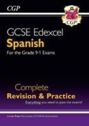 New Gcse Spanish Edexcel Complete Revision & Practice With Cd & Online Edition - Grade 9-1 Course Paperback