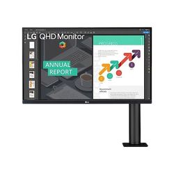 LG 27" 27QN880 Virtually Borderless Qhd Monitor
