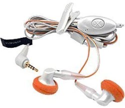 Motorola SYN1461 Stereo Ear-bud Style Headset Orange
