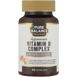 Pure Balance Advanced Vitamin B Viggie Capsules 60S