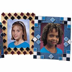 Educraft Mosaic Tile Picture Frames Craft Kit Pack Of 12