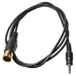 Car AUX-105 3.5MM Jack Audio Adapter Input Cable For Eclipse Stereo