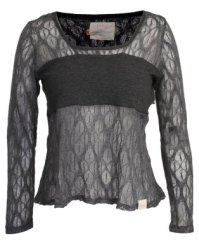 Peg Tulip Top in Charcoal