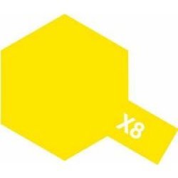 X-8 Enamel Paint Lemon Yellow