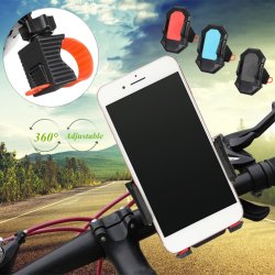 360 Rotation Bike Cycling Bicycle Handlebar Stand Mount Gps Holder For Iphone 7