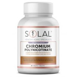 Solac Solal Chromium Polynicotinate 90S