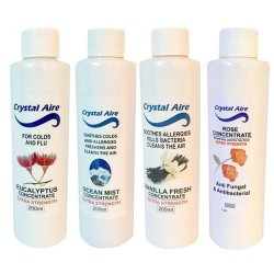 Crystal Aire 200ML Assorted Concentrates Pack Of 4