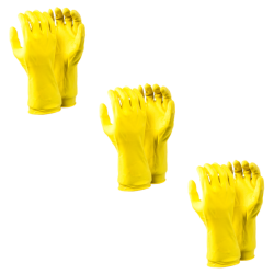 Yellow Household Rubber Glove - XL
