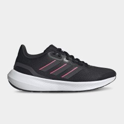 Adidas Womens Run Falcon 3.0 Black pink Grey Running Shoes