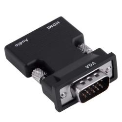 Vga To HDMI Audio Converter 1080P - By Raz Tech