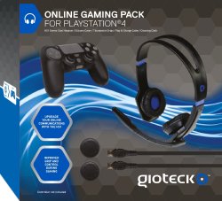 Gioteck Online Gaming Pack PS4