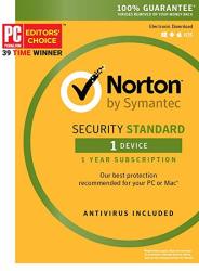 Symantec Norton Is Defends Against Ransomware Spyware Malware & Other Online Threats 1 User - 2