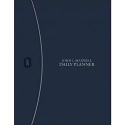 John C. Maxwell: A4 Daily Planner 2017 - Executive Leather Fine Binding