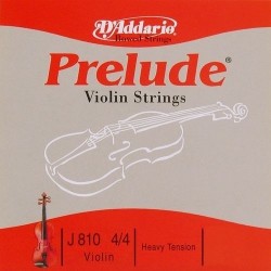 D'addario Prelude Violin Strings Heavy Tension