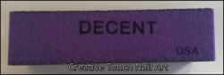 Nail Sanding Block - Purple - 80
