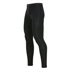 Outof Men's Compression Pants Baselayer Cool Dry Sports Tights Leggings Running Yoga Rashguard XL Black