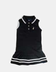 Polo Kids Kourtney Golfer Dress - 13-14 Black