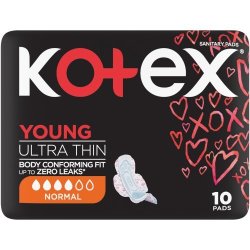 Kotex Young Ultra Thin Normal 10 Pads