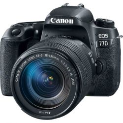 Canon Eos 77D Dslr Camera + 18-135MM F3.5-5.6 Is Usm Lens