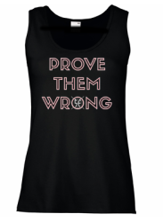 SweetFit Prove Them Wrong Ladies men - Ladies Xsmall Vest
