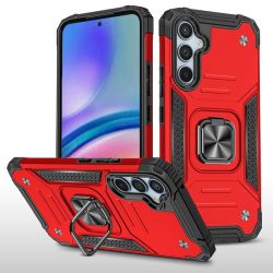 Shockproof Kemeng Armor Kickstand Cover For Samsung Galaxy A05S Red