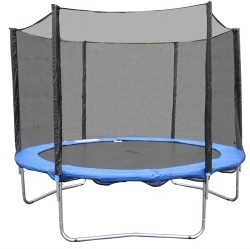 Zoolpro Trampoline W Safety Net Enclosure Cover - 305cm 10ft